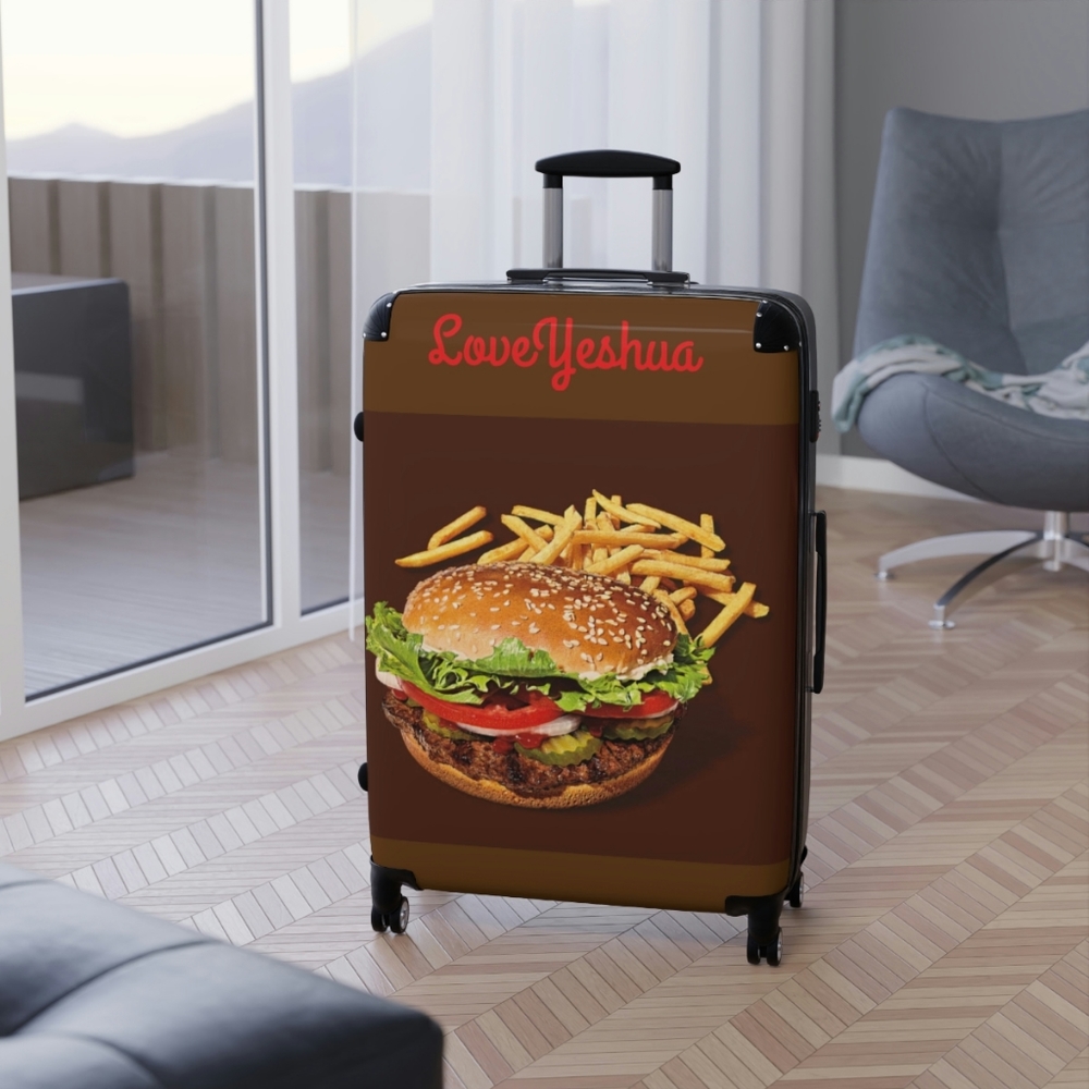 Sturdy Christian Religion Brand Hard 4 Wheel Suitcase Made In USA All Sizes